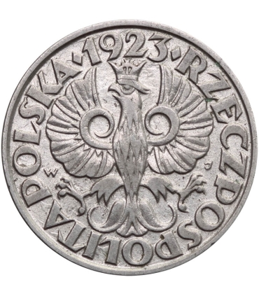 20 groszy, 1923, moneta starannie wyselekcjonowana