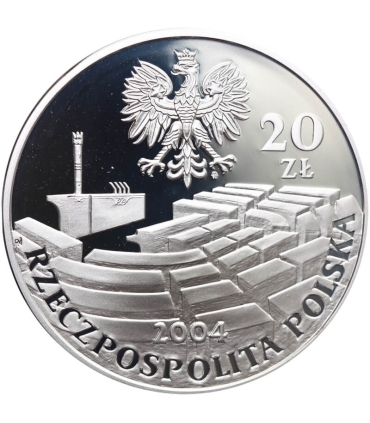 Ekskluzywny zestaw 15-lecie Senatu III RP, 20 zł + 2 zł + etui + folder