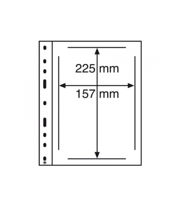 Koszulka OPTIMA ETB przezroczysta 157 x 225