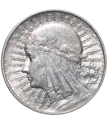 2 złote głowa kobiety 1934, stan 2/2+