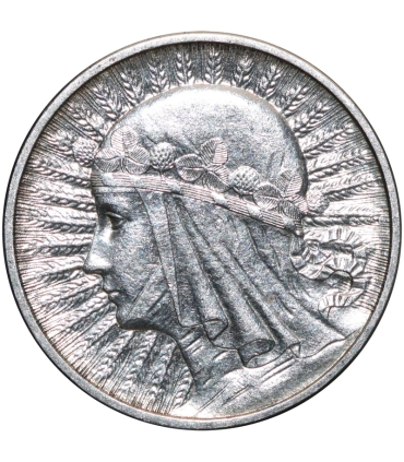 2 złote głowa kobiety 1934, stan 1-, MENNICZA