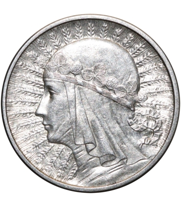 2 złote głowa kobiety 1934, stan 1, MENNICZA