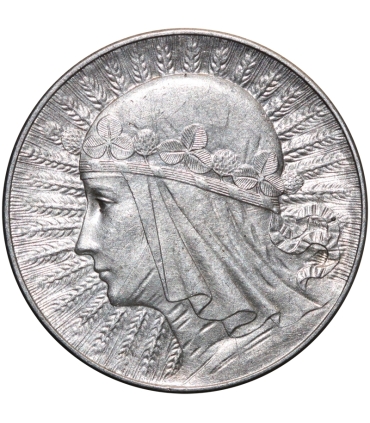 5 złotych głowa kobiety 1933, stan 2