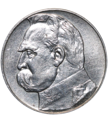 10 złotych Józef Piłsudski 1935, stan 2-