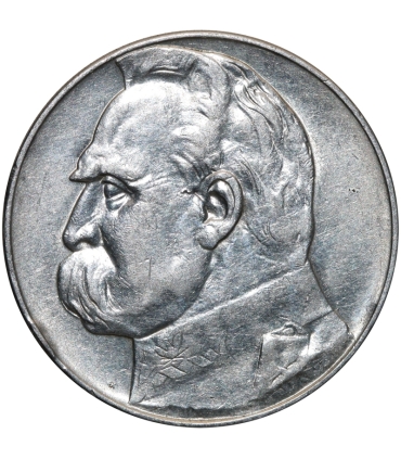 10 złotych Józef Piłsudski 1936, stan 3