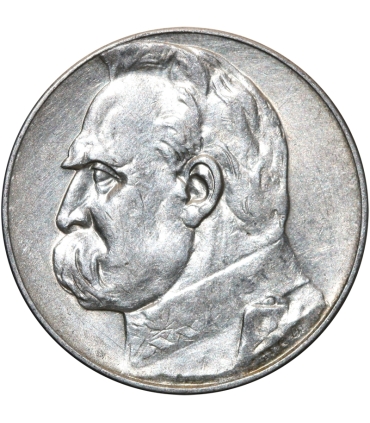 5 złotych Piłsudski 1934, stan 3+