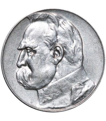 5 złotych Piłsudski 1935, stan 3+