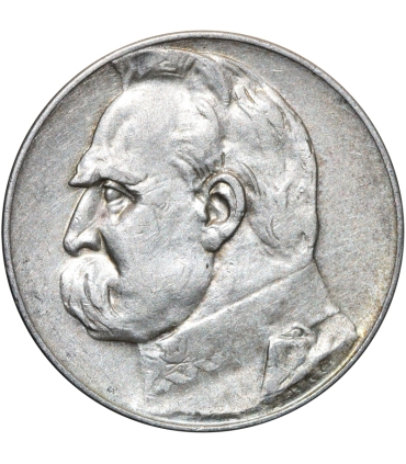 5 złotych Piłsudski 1935, stan 3+