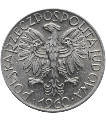 5 zł, Rybak, 1960, stan 2