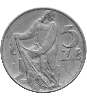 5 zł, Rybak, 1973, 3+