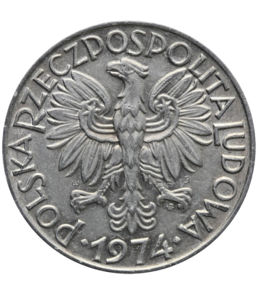 5 zł, Rybak, 1974, stan 2
