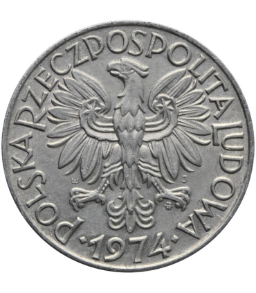 5 zł, Rybak, 1974, stan 2