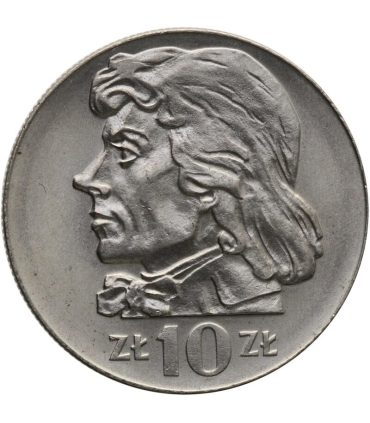 10 złotych Tadeusz Kościuszko 1973, stan 1, mennicza