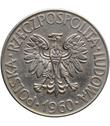 10 zł Tadeusz Kościuszko 1960, stan 2+