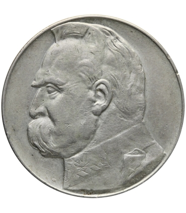 10 zł Józef Piłsudski 1936, stan 2, b. ładny