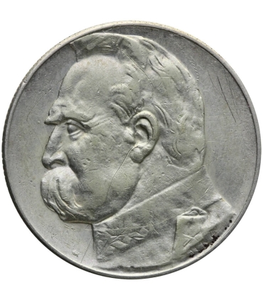 5 złotych Piłsudski 1934, stan 3