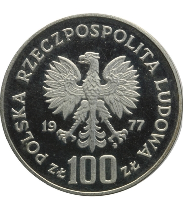 100 zł, Zamek królewski na Wawelu, 1977 r. w klipie