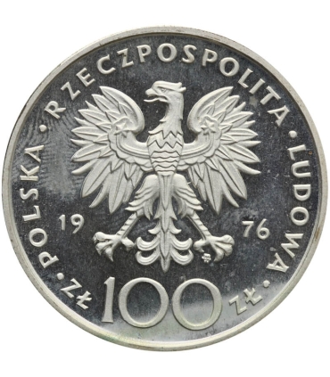 100 zł, Kazimierz Pułaski 1976 w klipie