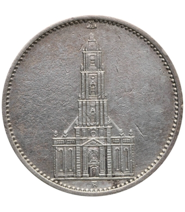5 marek, Kościół / Wieża, srebro, 1935, A, st. 3