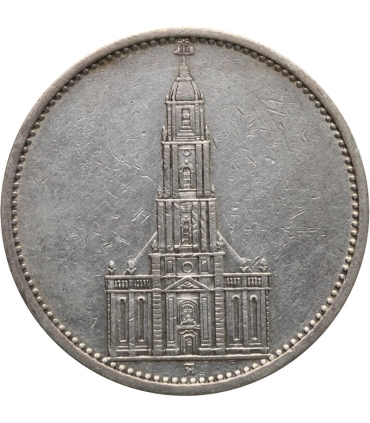 5 marek, Kościół / Wieża, srebro, 1935, A, st. 3