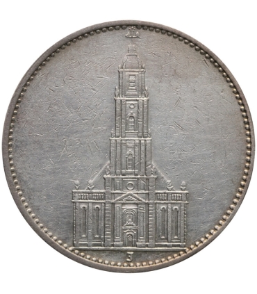 5 marek, Kościół / Wieża, srebro, 1934, J, st. 3