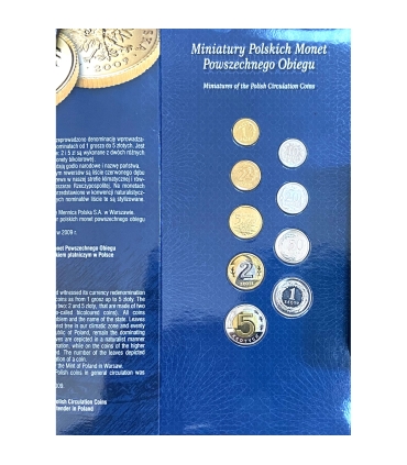 Miniatury Polskich Monet Powszechnego Obiegu 2009, Mennica Polska za zgodą NBP