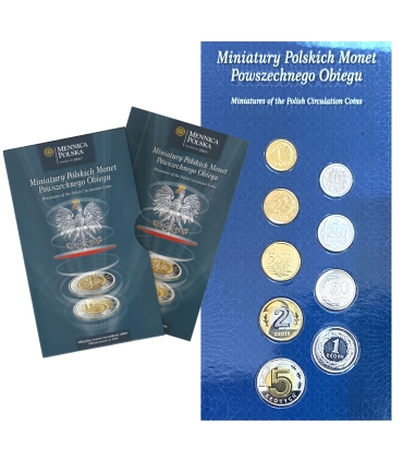 Miniatury Polskich Monet Powszechnego Obiegu 2009, Mennica Polska za zgodą NBP