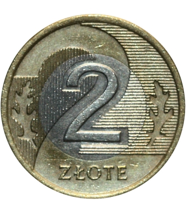 1 złoty, 1992, stan 1-, z rolki bankowej