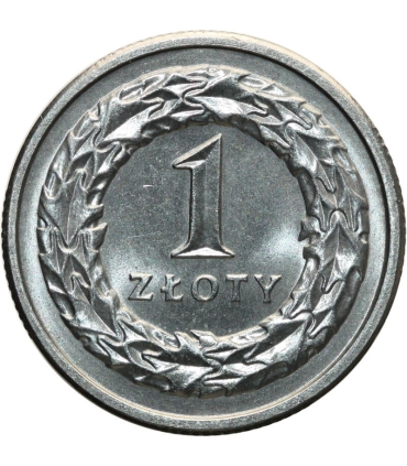 1 złoty, 1991, stan 1/1-