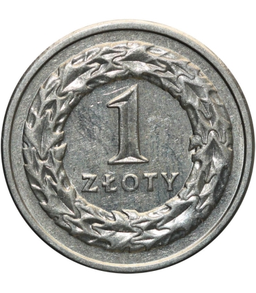 1 złoty, 1991, stan 2