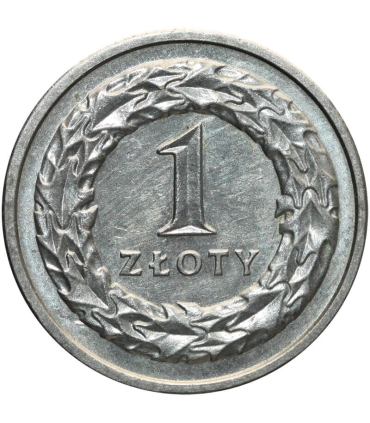 1 złoty, 1991, stan 1-