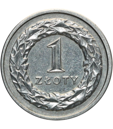 1 złoty, 1991, stan 1-