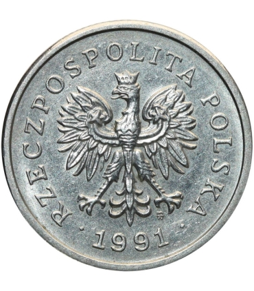 1 złoty, 1991, stan 1-