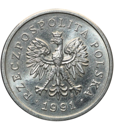1 złoty, 1991, stan 1/1-