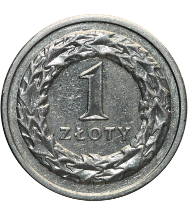 1 złoty, 1991, stan 2