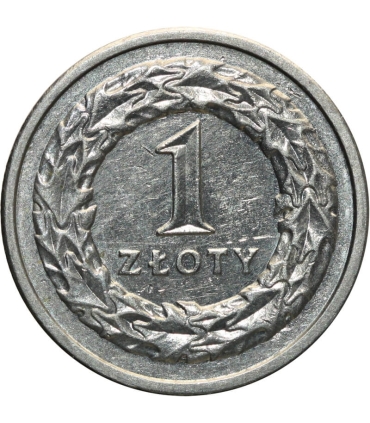 1 złoty, 1991, stan 2