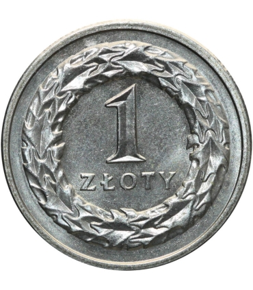 1 złoty, 1991, stan 1-