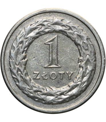 1 złoty, 1991, stan 2-