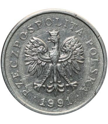 1 złoty, 1991, stan 2-