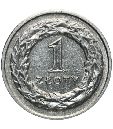 1 złoty, 1991, stan 2-