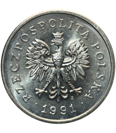1 złoty, 1991, stan 1/1-