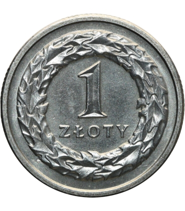 1 złoty, 1991, stan 1-