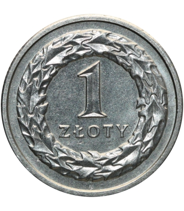 1 złoty, 1991, stan 1-