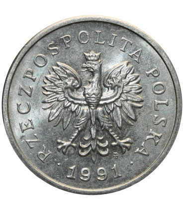 1 złoty, 1991, stan 1-