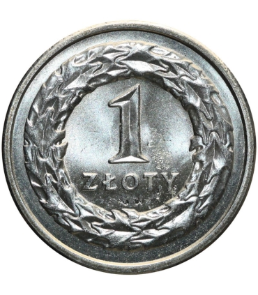 1 złoty, 1991, stan 1-