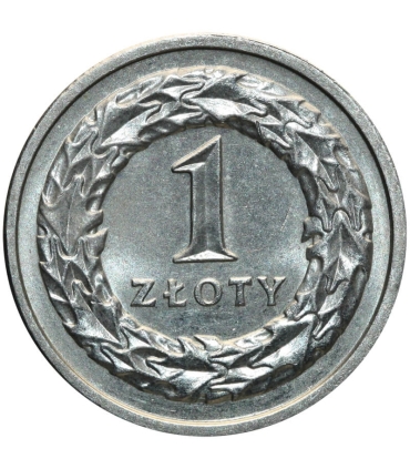 1 złoty, 1991, stan 1/1-