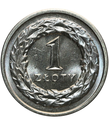 1 złoty, 1991, stan 1-