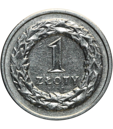 1 złoty, 1991, stan 2