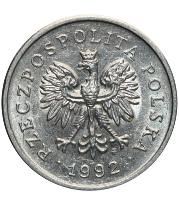 1 złoty, 1992, stan 2
