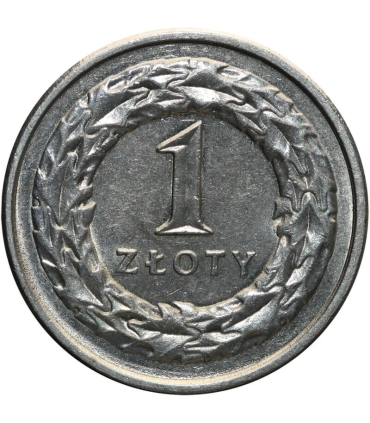 1 złoty, 1992, stan 2